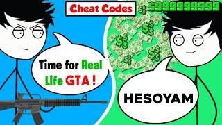 What if a Gamer used Cheat Codes in Real Life