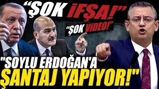 Özgür Özel'den Şok İfşa! 'Süleyman Soylu Erdoğan'a Şantaj Yapıyor!'