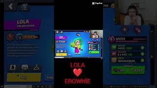 Erownie ️ lola yap ismine brawl starsta abi hyra gibi @Erownie