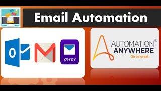 Automation Anywhere Email Automation (IMAP and POP3 ) | Email Automation Setup for the first time