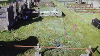 Peter McCabe locates Grave B2 413 Dundonald Cemetery