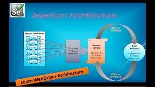 What is Selenium WebDriver Architecture?