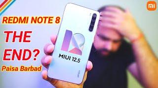 REDMI NOTE 8 MIUI 12.5 - THE END? 