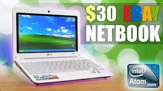 Using A $30 Netbook From eBay!