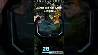 Cronus Zen Apex Legends Aim Assist Settings! 