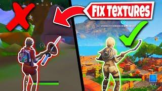 How To Fix Blurry & Unloaded Textures on Performance Mode in Fortnite Chapter 3!