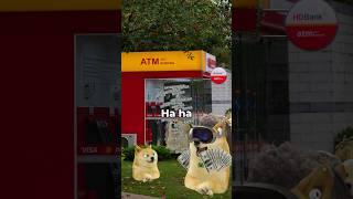 Lil doge tries the Chase ATM TikTok glitch