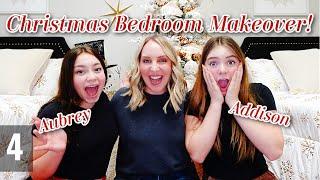 GIRLS CHRISTMAS BEDROOM MAKEOVER - 2022