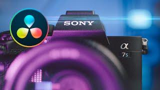 Color Grading Sony A7S III S-Log 3 FAST & WITHOUT LUTS | Davinci Resolve