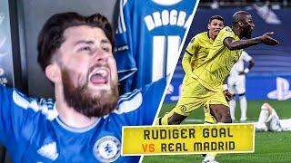 TONI RUDIGER GOAL vs REAL MADRID