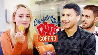 Dating Jesse Lingard and Bernardo Silva | COPA90 x Chicken Shop Dates Manchester Derby Special