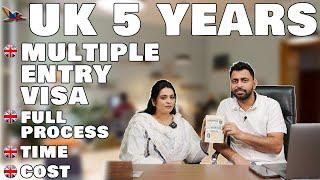 UNITED KINGDOM 5 YEARS MULTIPLE ENTRY VISA || UK VISA PROCESS