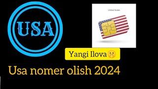 Usa Nomer olish 2024 Tekinga Usa nomer olish Nomer olish 2024