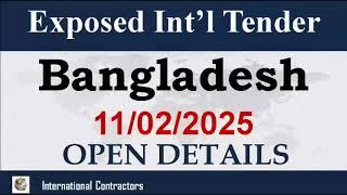 Bangladesh: Design, Supply, Installation, Testing and Commissioning of 33/11 KV Substations