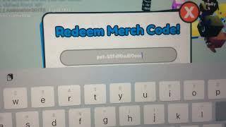 I can’t redeem @SuperGamersTV35 huge dog code! In pet sim x