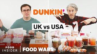 US vs UK Dunkin’ | Food Wars