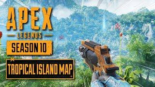Tropic Island Map + Melee Nerf + Seer Teaser Locations!!! Apex Legends Season 10