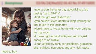 I Don't Know How People Live On Less Than $70k | 4Chan Greentext Stories