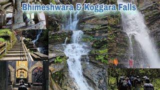 Bhimeshwara & Koggara Falls Trek | Bhimeshwara Temple | Waterfalls in Bhatkal forest Range| FHD Vlog