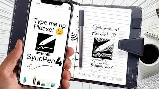 NEWYES SyncPen 4 - The Smart Notebook - The Old Fashion Way