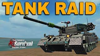 My first raid using tank Last Island of Survival