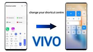 how to change vivo control center | how to change vivo notification bar