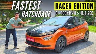 2024 Tata Altroz Racer Edition Walkaround Review - FASTEST HATCHBACK | 0 - 100km/h In 11 Seconds