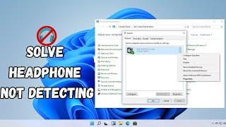 Fix Headset Mic Not Working Windows 11 | How To Solve Headphone Not Detecting [2023]