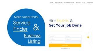 Business Listing, Service Provider Directory Website | Make a PaaS Portal for Service Providers