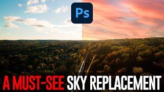 How to use SKY REPLACEMENT in Photoshop CC 2021 Update