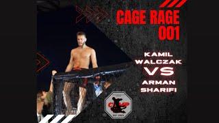 Kamil Walczak VS Arman Sharifi FULL FIGHT - Cage Rage 001