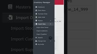 Inventory Management System with PHPMaker, Inventory app #inventory #shorts #viral #phpmaker