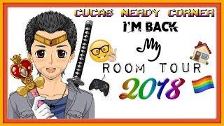 My New 2018 Room Tour of My Nerdy Heaven (Vlog+Update) ️️‍