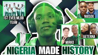 THE FIRST EVER NIGERIAN MLBB TEAM ON AN INTERNATIONAL STAGE