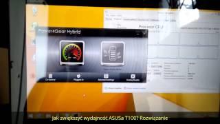 Asus T100 Power4Gear Hybrid High Performance CPU | ForumWiedzy