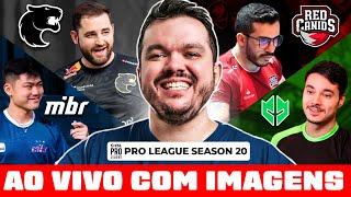 DIA 7 ESL Pro League Season 20  - COM Gaules AO VIVO COM IMAGENS