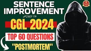 Toughest Sentence Improvements - CGL 2024 PRE |  QEng