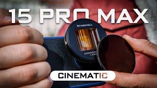 iPhone 15 Pro Max Cinematic Film with Anamorphic Lens