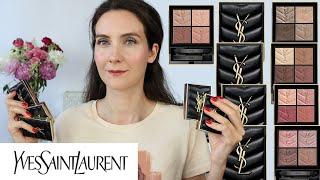 YSL Couture Mini Clutch eyeshadow palette Review & Swatches | 5 palettes