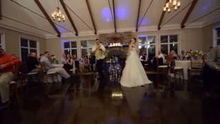 Kristy and John's fun dance