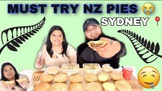 Australians try New Zealand Kiwi Pies