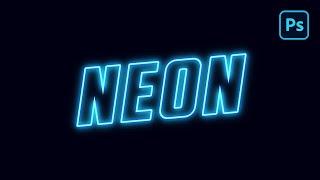 Create NEON LIGHT Text Effect in Photoshop