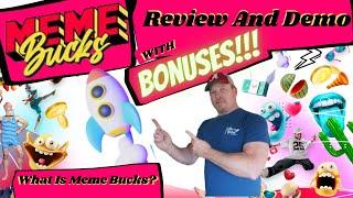 Meme Bucks Review and Demo  GET THIS WITH MY EXTRA EXTRA BONUSES!!!