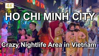 Bui Vien Walking Street Crazy Saigon Nightlife Area  Saigon Nightlife 2023