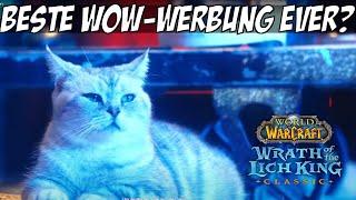 Besser als der NACHTELF-IROKESE: KATZEN und der Lich King machen Werbung für World of Warcraft