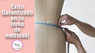 #04 APRENDE A TOMAR MEDIDAS A TU CLIENTE Y TU MISM@/ EXPLICACIÓN DETALLADA CON TIPS DE ORO! 