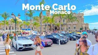 Monte Carlo, Monaco  - October 2022 - 4K 60fps HDR Walking Tour