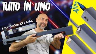 TUTTO IN UNO Incide metalli, taglia e disegna  LaserPecker LX1 MAX #adv #laserpecker