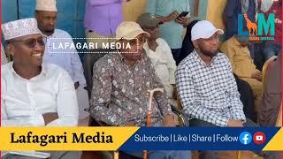 Barasaabka ismaamulka mandera Mohamed adan Khalif oo gaaray deegaanka OLLA si wayna loogu soo