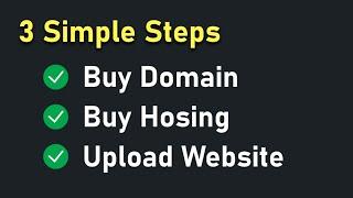 How to Buy Website Domain & Upload Your Website | NameCheap.com